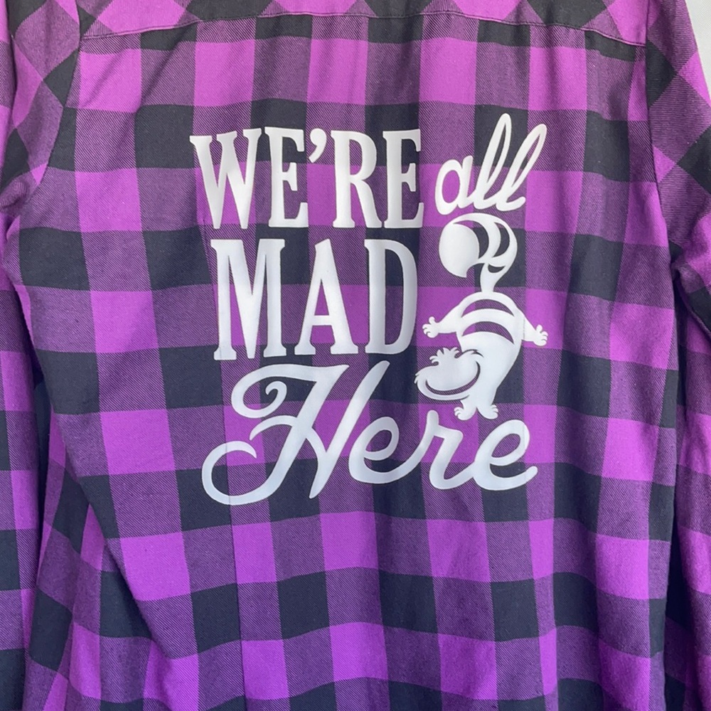 Purple and Black Flannel